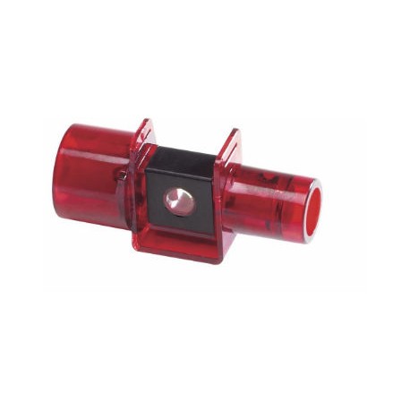 M2516A Adaptador etCO2 para vías aéreas, reusable, infantil, rojo