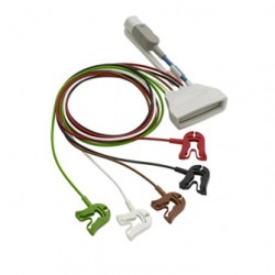 CABLE ECG CAIMAN 5 LATIGUILLOS + SP02 PARA MX400,PIEZA