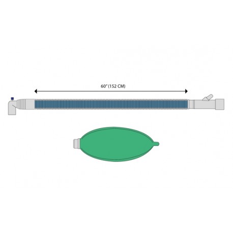 BD2498 Circuito bain 60" 3 LT. adulto