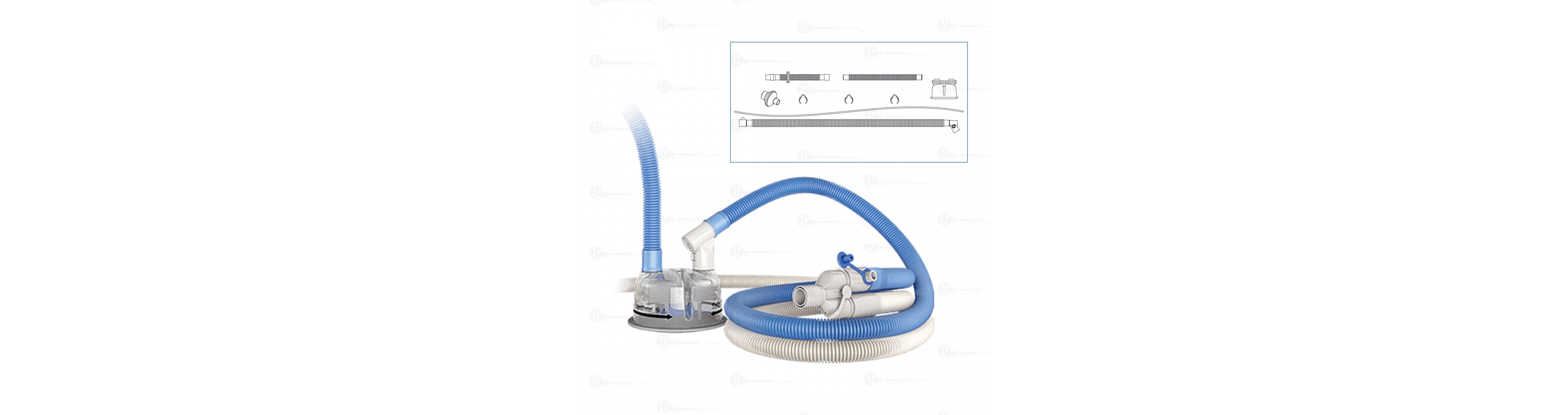 RT319 CIRCUITO KIT ADULTO P/CPAP DE UNA SOLA VÍA