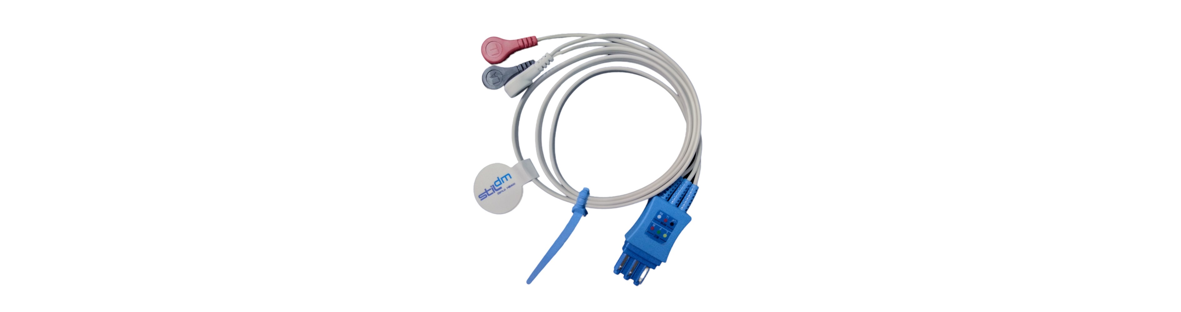 CBL PB3, CABLE 3 PUNTAS ECG AAMI 1.6MT BROCHE (COMPATIBLE CON EQUIPOS PHILIPS)