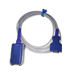 DOC NN, CABLE EXTENSIÓN SPO2 PARA SENSOR NELLCOR TECNOLOGIA OXIMAX, 2MT,PIEZA